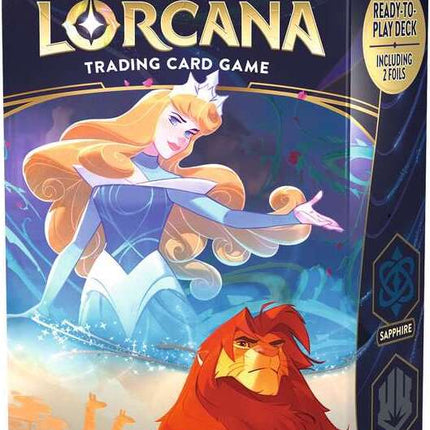 Ravensburger Disney Lorcana: The First Chapter TCG Starter Deck Sapphire & Steel