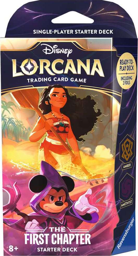 Ravensburger Disney Lorcana: The First Chapter TCG Starter Deck Amber & Amethyst