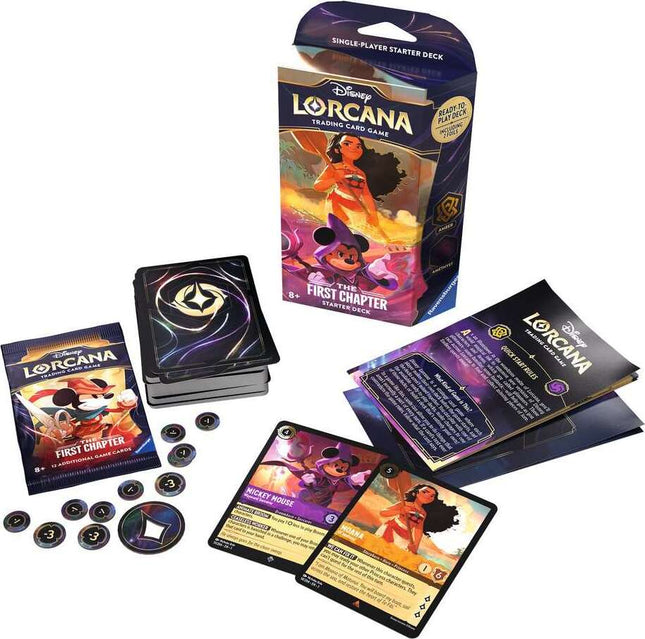 Ravensburger Disney Lorcana: The First Chapter TCG Starter Deck Amber & Amethyst