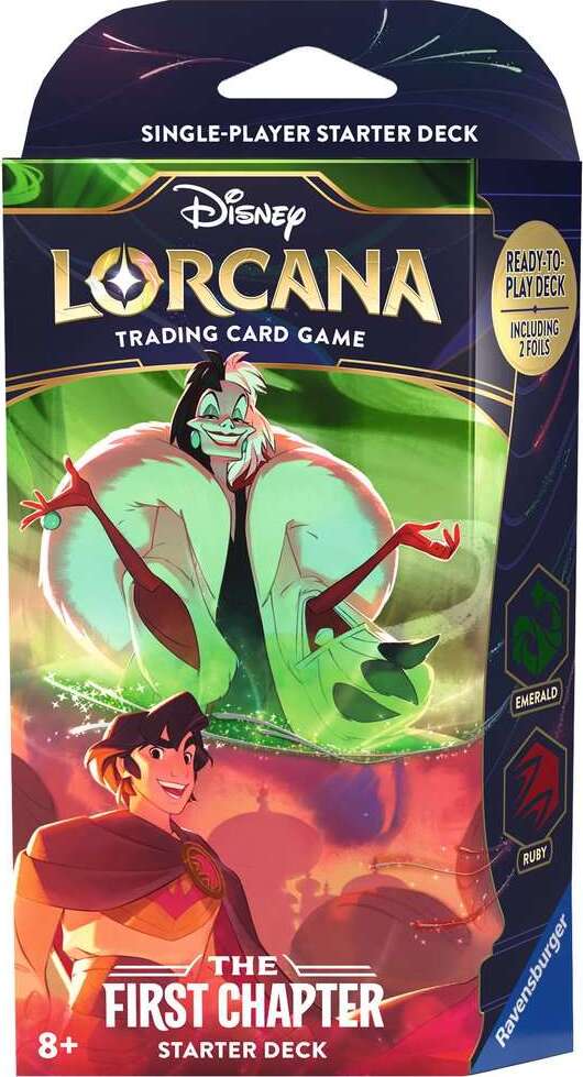 Ravensburger Disney Lorcana: The First Chapter TCG Starter Deck Ruby & Emerald
