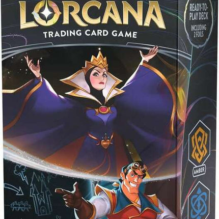 Disney Lorcana: Rise of the Floodborn TCG Starter Deck Amber and Sapphire