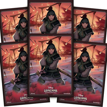 Disney Lorcana: Rise of the Floodborn TCG Card Sleeve Pack - Mulan