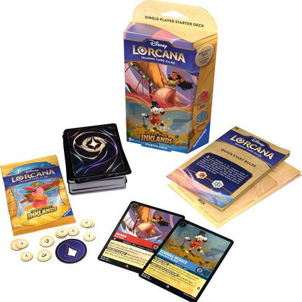 Disney Lorcana: Into the Inklands TCG Starter Ruby and Sapphire