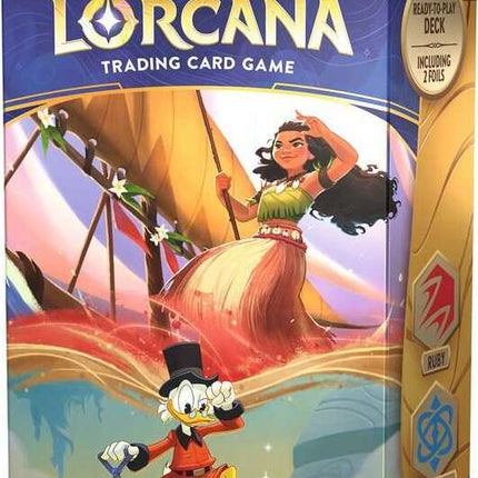 Disney Lorcana: Into the Inklands TCG Starter Ruby and Sapphire