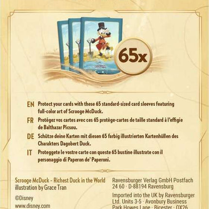 Ravensburger Disney Lorcana TCG: Into the Inklands Card Sleeve Pack - Scrooge McDuck