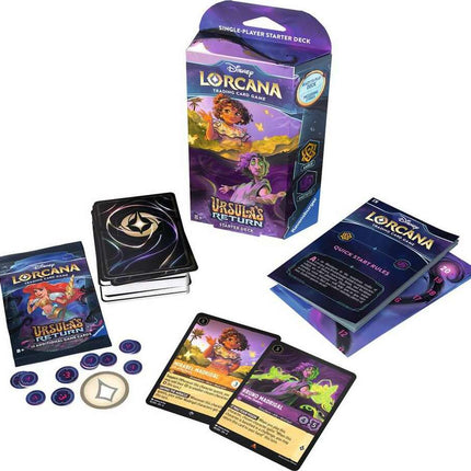 Disney Lorcana: Ursula's Return TCG Starter Deck Amber and Amethyst