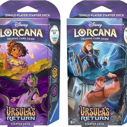 Disney Lorcana: Ursula's Return TCG Starter Deck Amber and Amethyst
