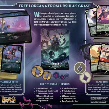 Disney Lorcana TCG: Illumineer's Quest - Deep Trouble