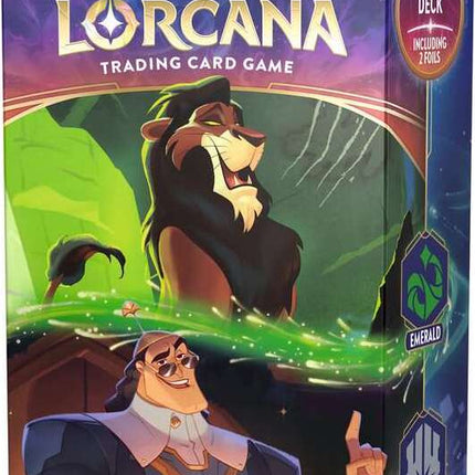 Disney Lorcana TCG: Shimmering Skies - Emerald & Steel Starter Deck