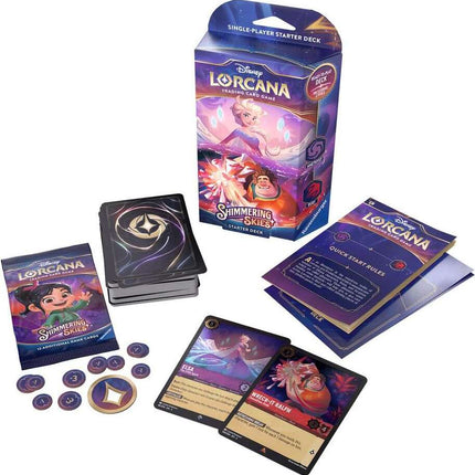 Disney Lorcana TCG: Shimmering Skies - Amethyst & Ruby Starter Deck
