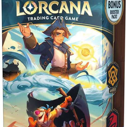 Disney Lorcana TCG: Azurite Sea Single-Player Deck - Amber & Ruby