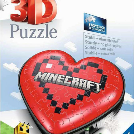 Minecraft Heart (54 Piece 3D Puzzle)