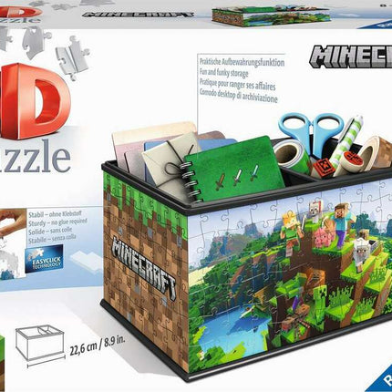 Minecraft Storage Box (216 Piece 3D Puzzle)