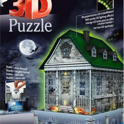 3D Puzzle Haunted House (216 pc puzzle-buildings)