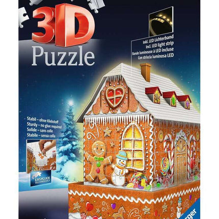 Gingerbread House - Night Edition (216 pc puzzle-buildings)