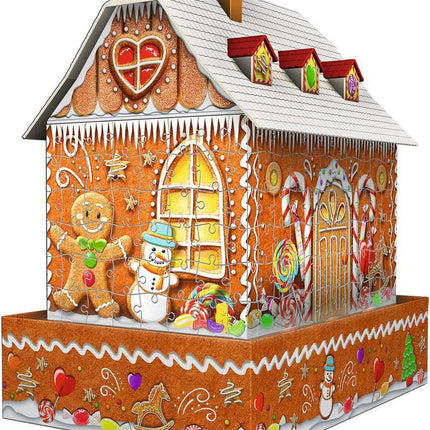 Gingerbread House - Night Edition (216 pc puzzle-buildings)