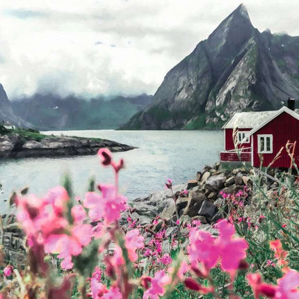 Scandinavian Places - Reine Lofoten Norway Puzzle (1000 pc)