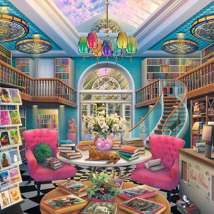 The Book Palace (1000 Piece Puzzle)