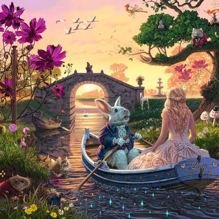 Jigsaw Puzzle Enchanted Lands - 1000 Pieces Puzzle