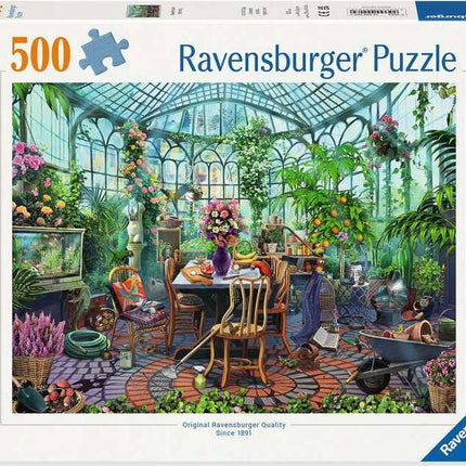 Greenhouse Morning (500 Piece Puzzle)