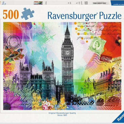 London Postcard (500 Piece Puzzle)