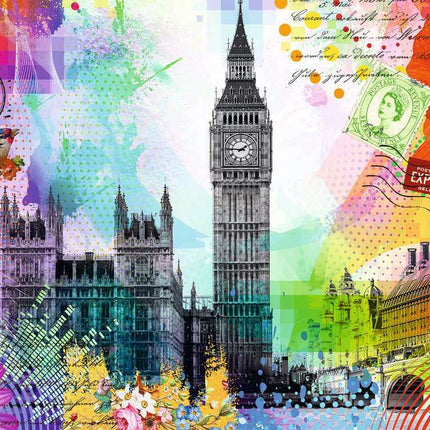 London Postcard (500 Piece Puzzle)