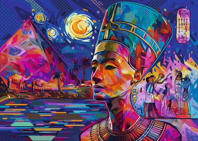 Nefertiti on the Nile (1000 Piece Puzzle)