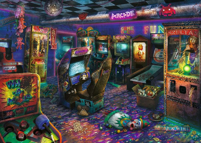 Forgotten Arcade (1000 Piece Puzzle)
