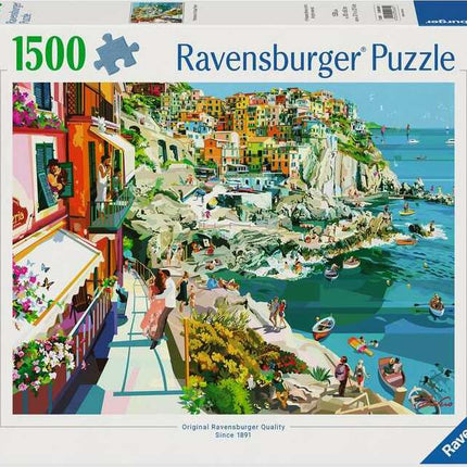 Romance in Cinque Terre (1500 Piece Puzzle)