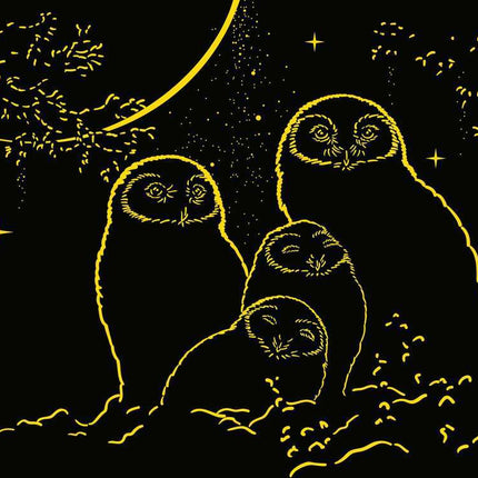 Glow in the Dark: Owls in the Moonlight Puzzle (500 pc)