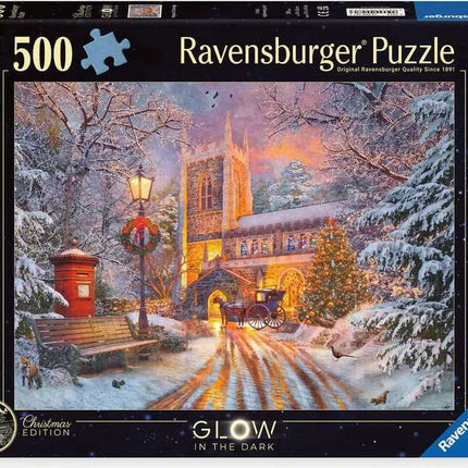 Glow in the Dark: Magical Christmas Puzzle (500 pc)