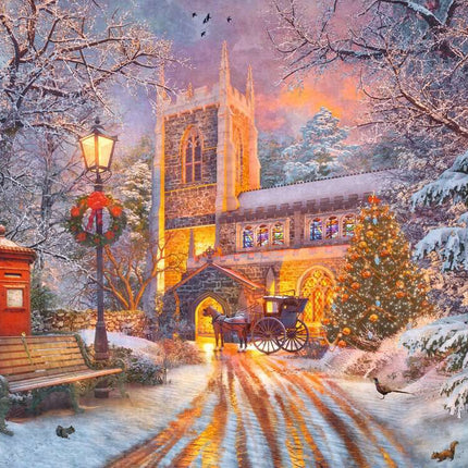 Glow in the Dark: Magical Christmas Puzzle (500 pc)