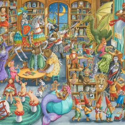 Midnight at the Library (1000 Piece Puzzle)