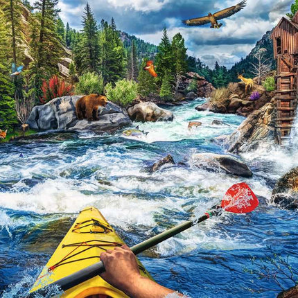Whitewater Kayaking (1000 Piece Puzzle)