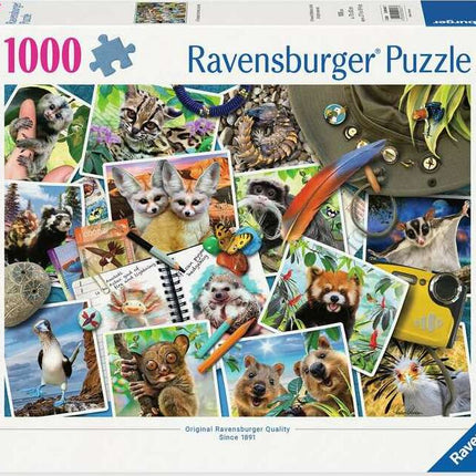 A Traveler's Animal Journey (1000 Piece Puzzle)