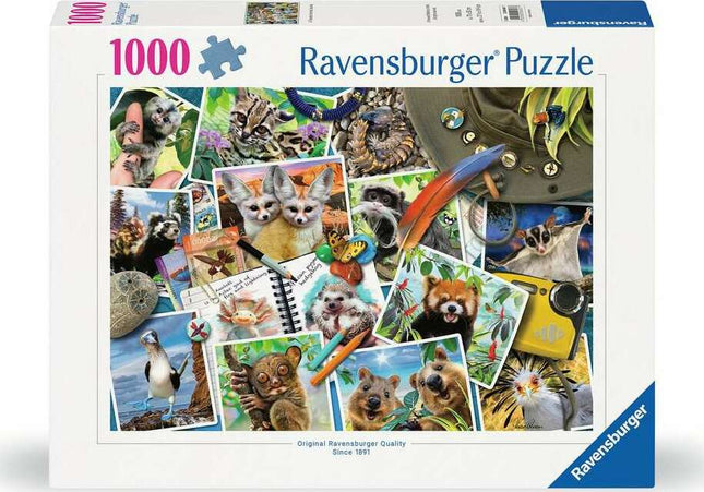 A Traveler's Animal Journey (1000 Piece Puzzle)