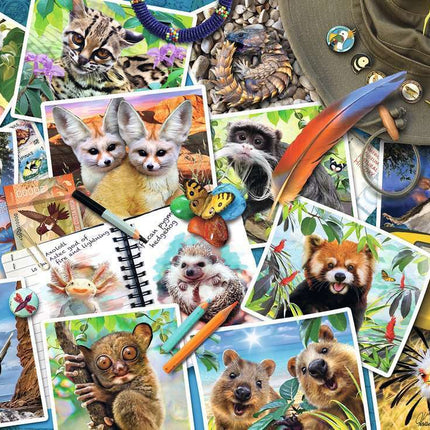A Traveler's Animal Journey (1000 Piece Puzzle)