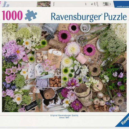 Colorful Floral Love 1000 Pc Puzzle