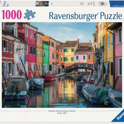 Burano, Italy 1000 Pc Puzzle