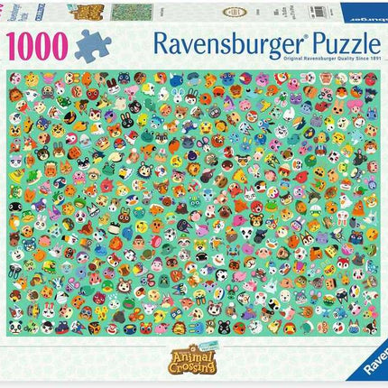 Animal Crossing Challenge 1000 Pc Puzzle