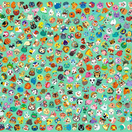 Animal Crossing Challenge 1000 Pc Puzzle