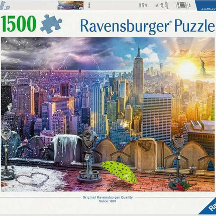 Seasons of New York (1500 Piece Puzzle)