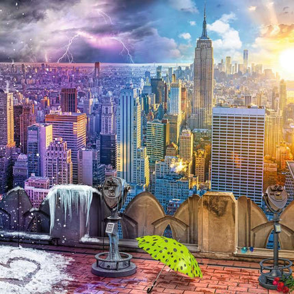 Seasons of New York (1500 Piece Puzzle)