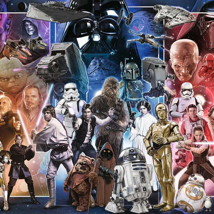 Jigsaw Puzzle Star Wars Whole Universe - 1500 Pieces Puzzle