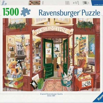 Wordsmith's Bookshop (1500 Piece Puzzle)