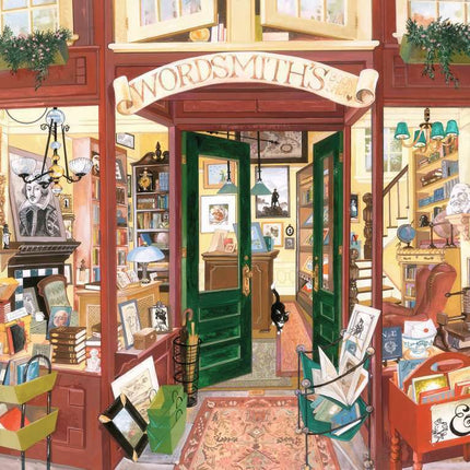 Wordsmith's Bookshop (1500 Piece Puzzle)