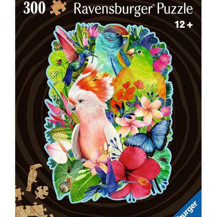 WOOD: Beautiful Birds (300 Piece Puzzles)