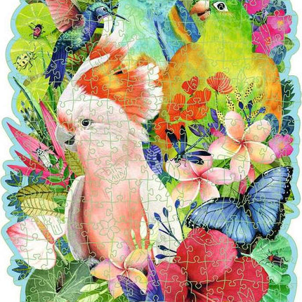 WOOD: Beautiful Birds (300 Piece Puzzles)