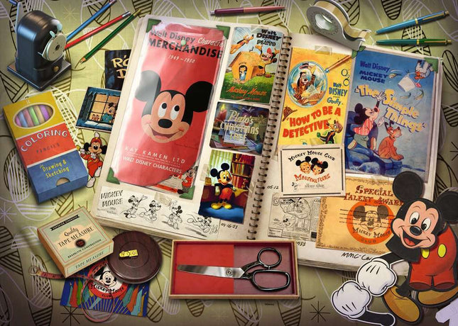 Mickey's Coll. Edition (1950s) 1000 Pc