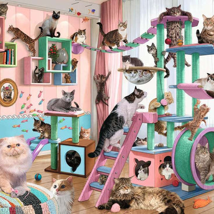 Cat Tree Heaven (1000 Piece Puzzle)